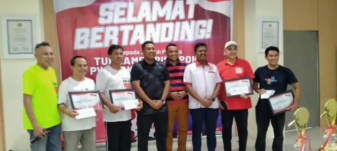 Meriahkan HPN dan HUT PWI ke 77, PWI Riau Gelar Pingpong Championship V 2023